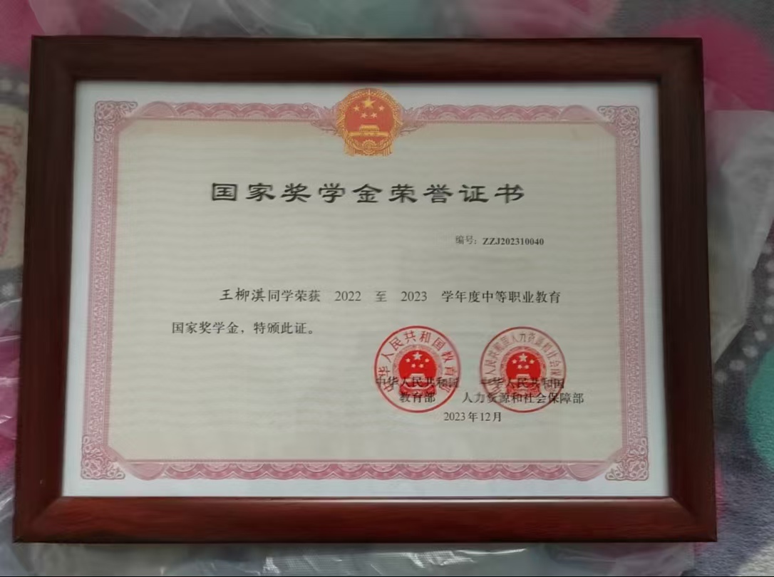 国家奖学金